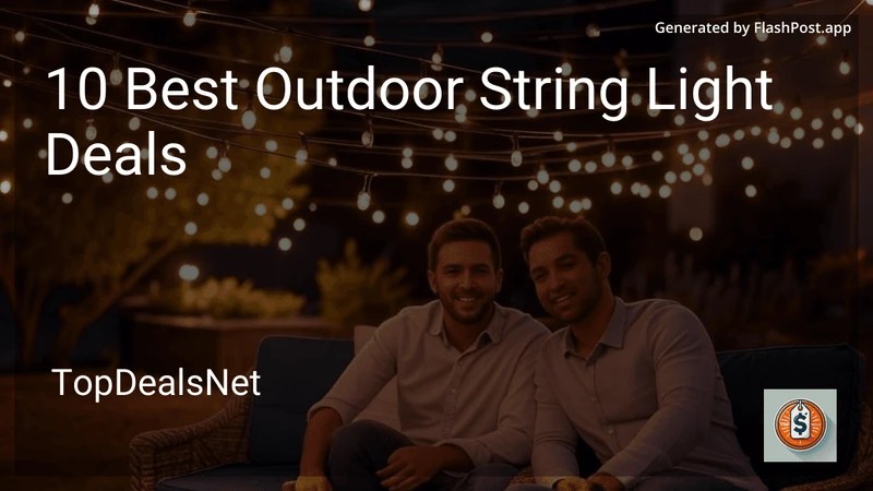 10 Best Outdoor String Light Deals in 2026 preview