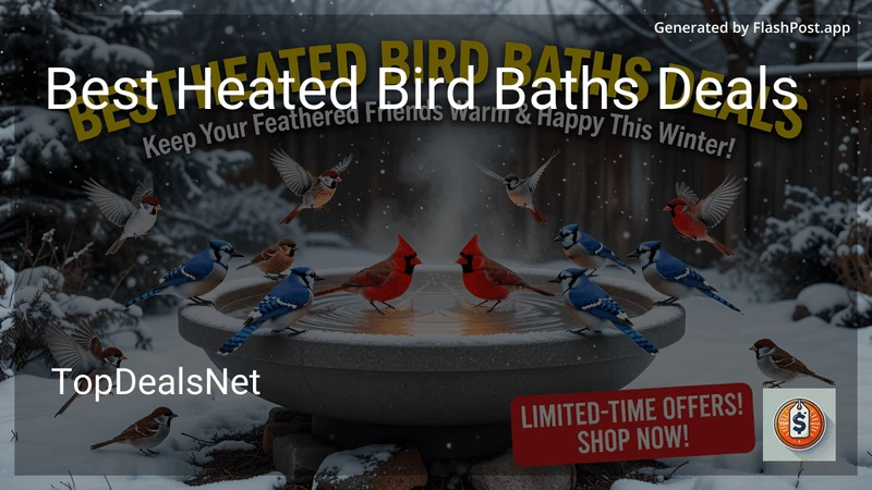 9 Best Heated Bird Baths Deals in 2026 preview