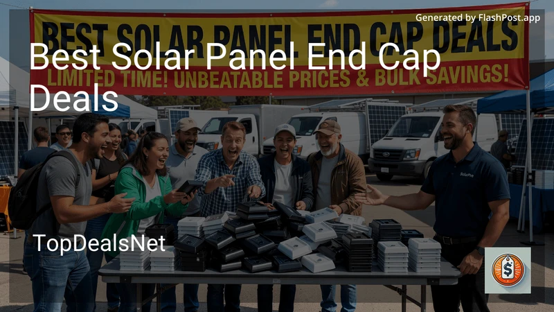 9 Best Solar Panel End Cap Deals in 2026 preview