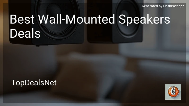 6 Best Wall-Mounted Speakers Deals in 2026 preview