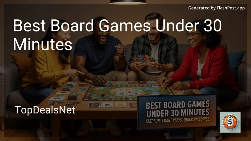 9 Best Board Games Under 30 Minutes in 2026 preview