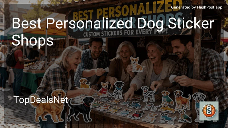 6 Best Personalized Dog Sticker Shops in 2026 preview