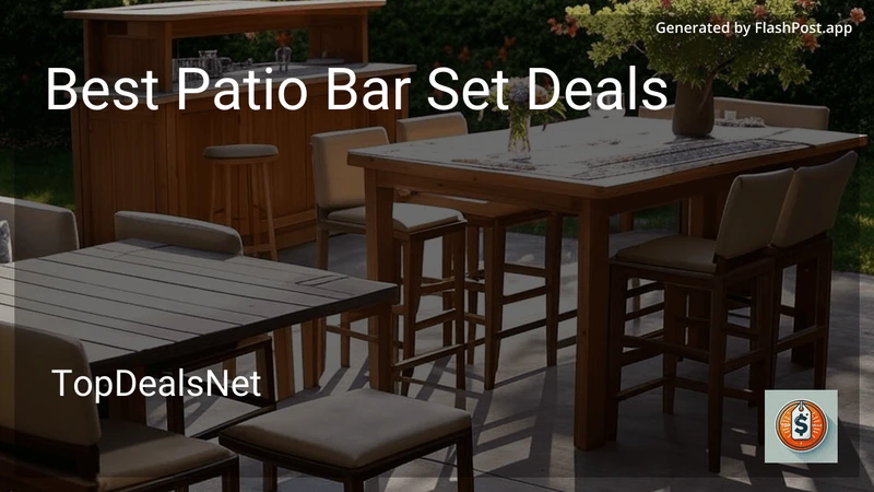 10 Best Patio Bar Set Deals in 2026 preview