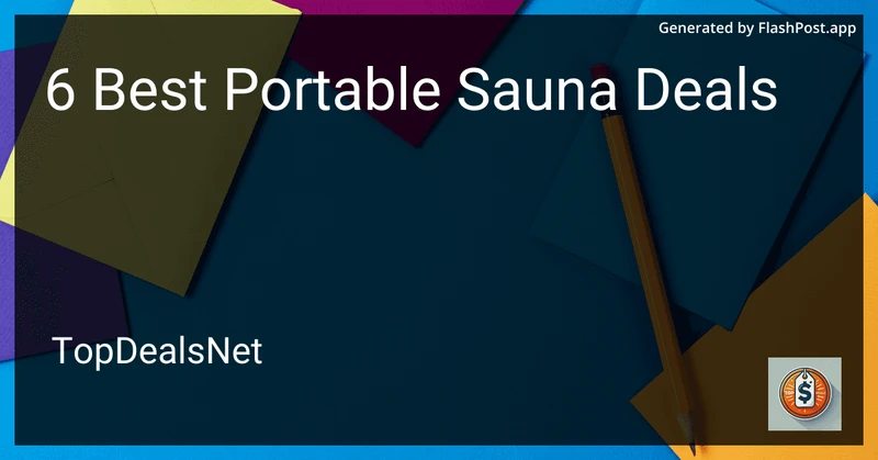 6 Best Portable Sauna Deals in 2026 preview