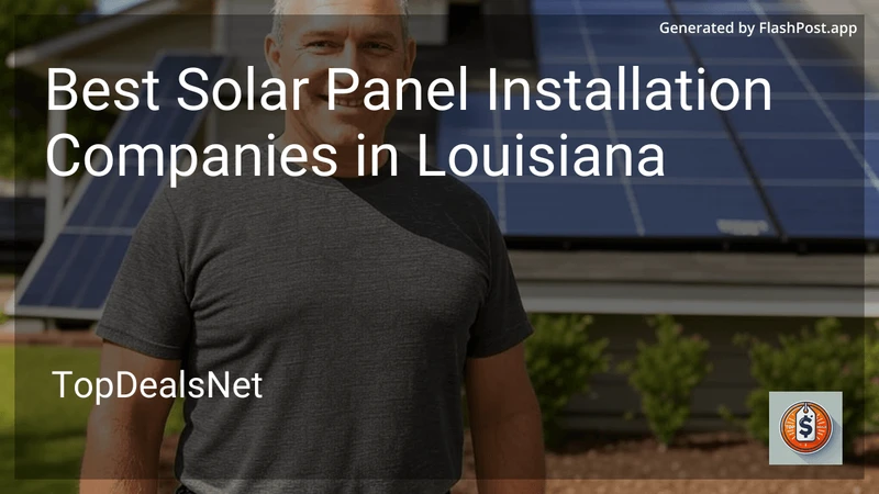 4 Best Solar Panel Installation Companies in Louisiana in 2026 preview