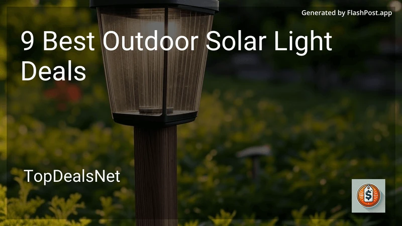 9 Best Outdoor Solar Light Deals in 2026 preview
