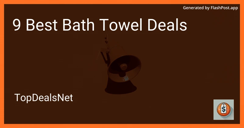 9 Best Bath Towel Deals in 2026 preview