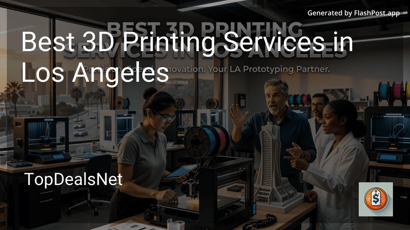 7 Best 3D Printing Services in Los Angeles in 2026 preview