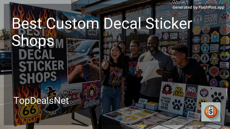 7 Best Custom Decal Sticker Shops in 2026 preview