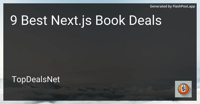 7 Best Next.js Book Deals in 2026 preview