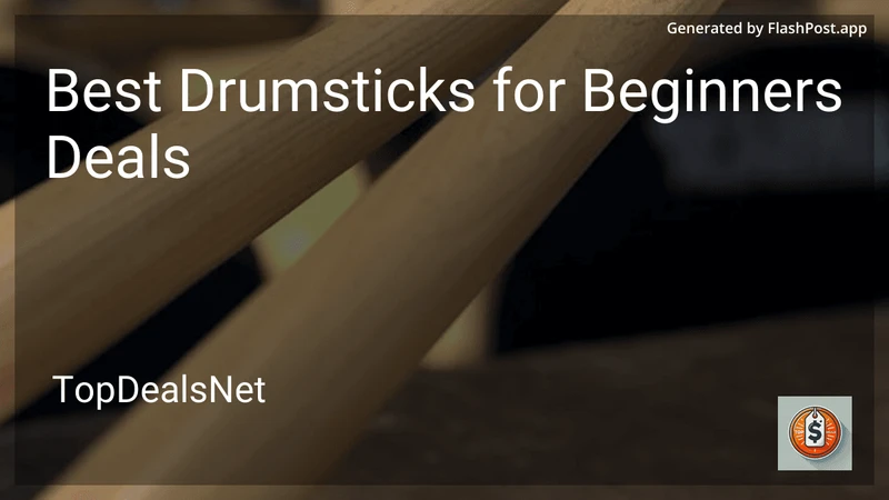 6 Best Drumsticks for Beginners Deals in 2026 preview