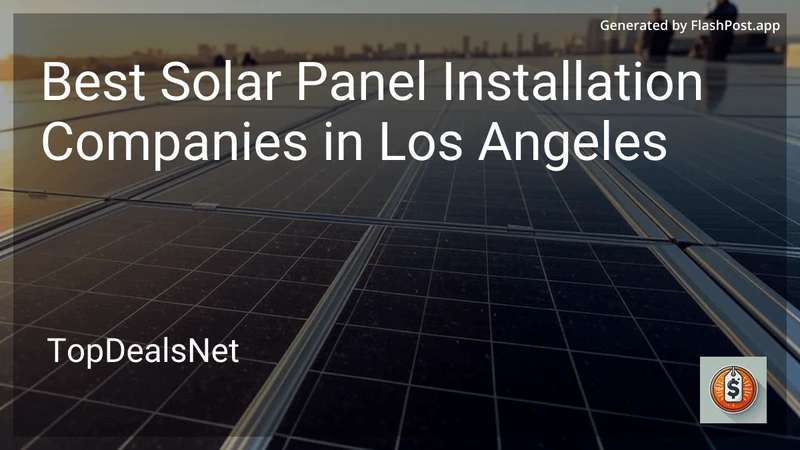 6 Best Solar Panel Installation Companies in Los Angeles in 2026 preview