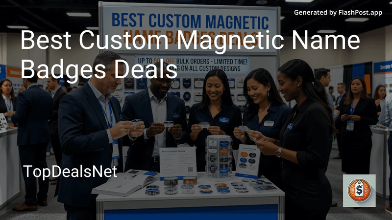 9 Best Custom Magnetic Name Badges Deals in 2026 preview