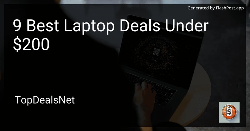 9 Best Laptop Deals Under $200 in 2026 preview