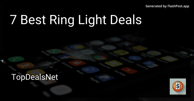 7 Best Ring Light Deals in 2026 preview