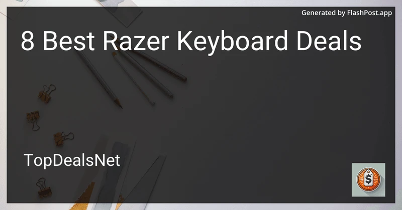 8 Best Razer Keyboard Deals in 2026 preview