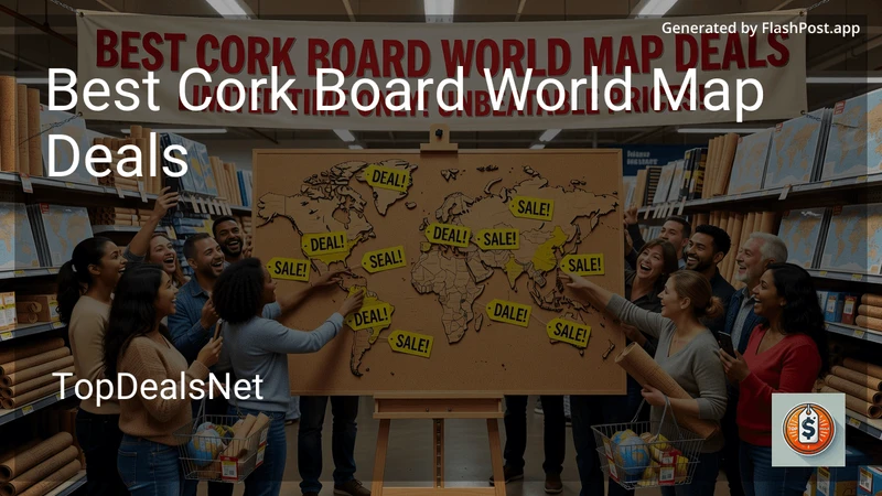 9 Best Cork Board World Map Deals in 2026 preview