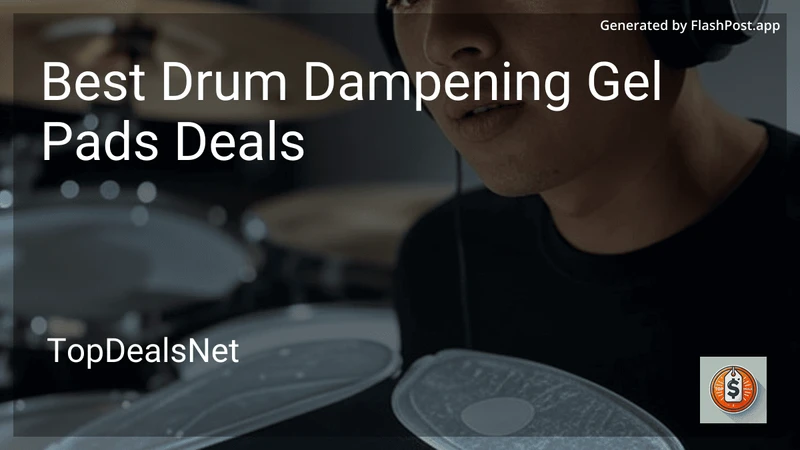 8 Best Drum Dampening Gel Pads Deals in 2026 preview