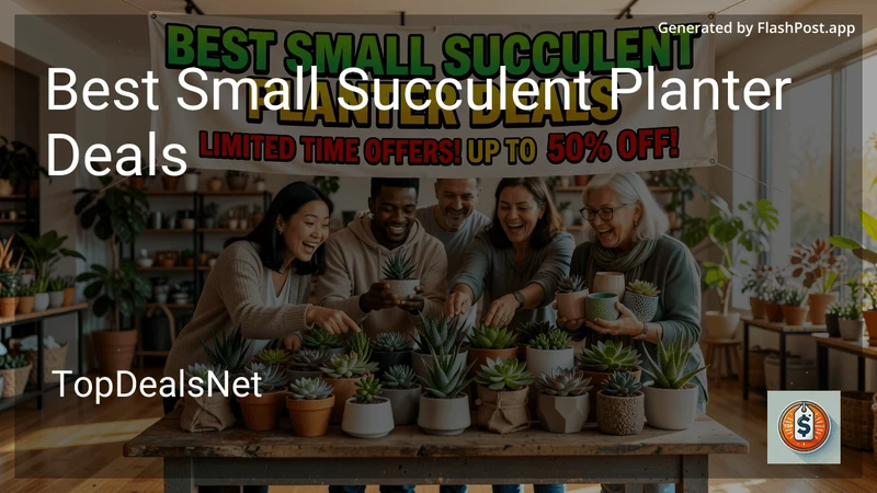 8 Best Small Succulent Planter Deals in 2026 preview