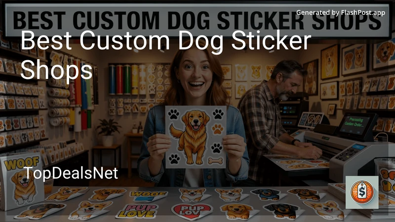 6 Best Custom Dog Sticker Shops in 2026 preview