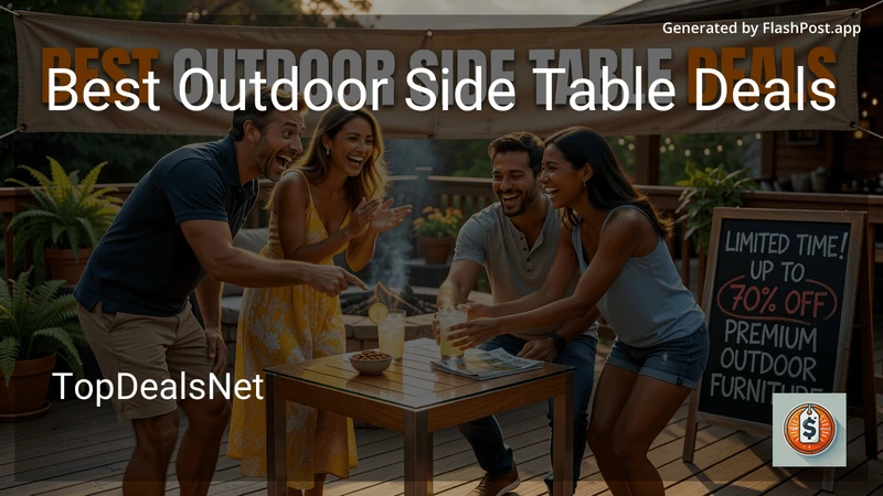 7 Best Outdoor Side Table Deals in 2026 preview