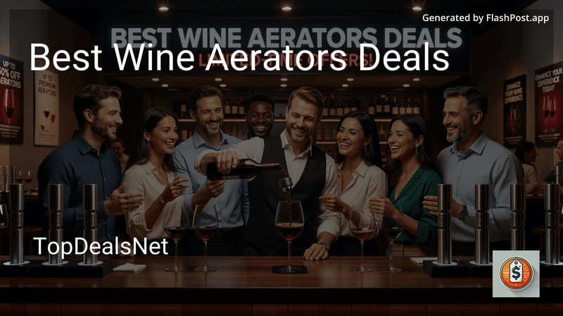 9 Best Wine Aerators Deals in 2026 preview