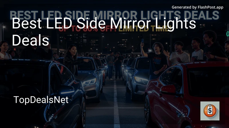10 Best LED Side Mirror Lights Deals in 2026 preview