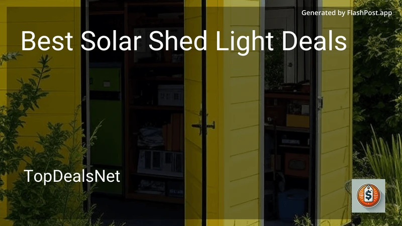 6 Best Solar Shed Light Deals in 2026 preview