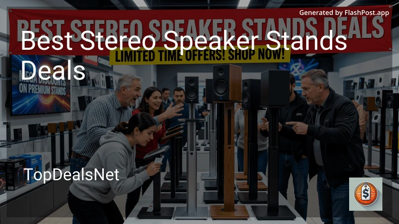 8 Best Stereo Speaker Stands Deals in 2026 preview