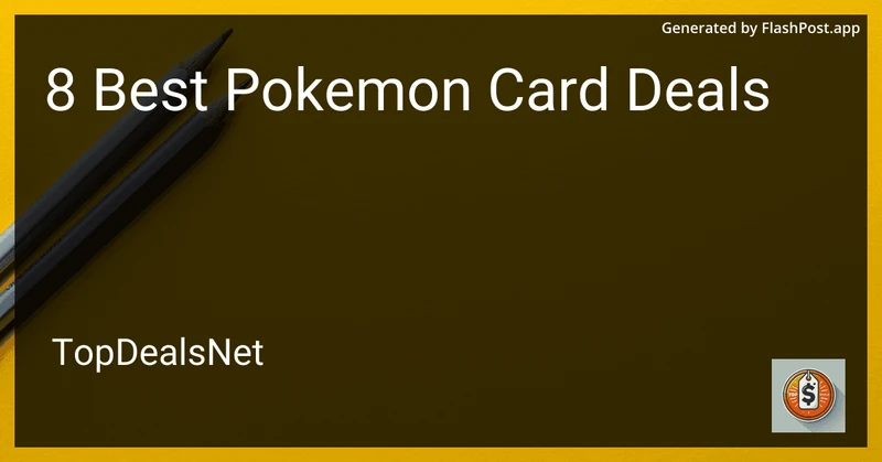 8 Best Pokemon Card Deals in 2026 preview