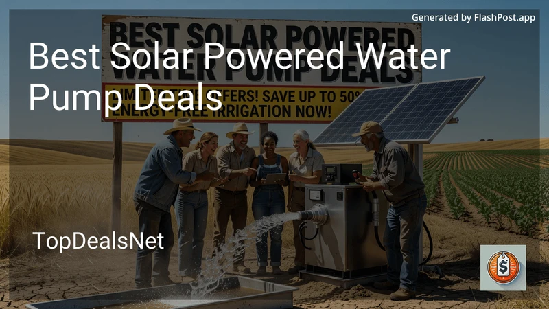 10 Best Solar Powered Water Pump Deals in 2026 preview