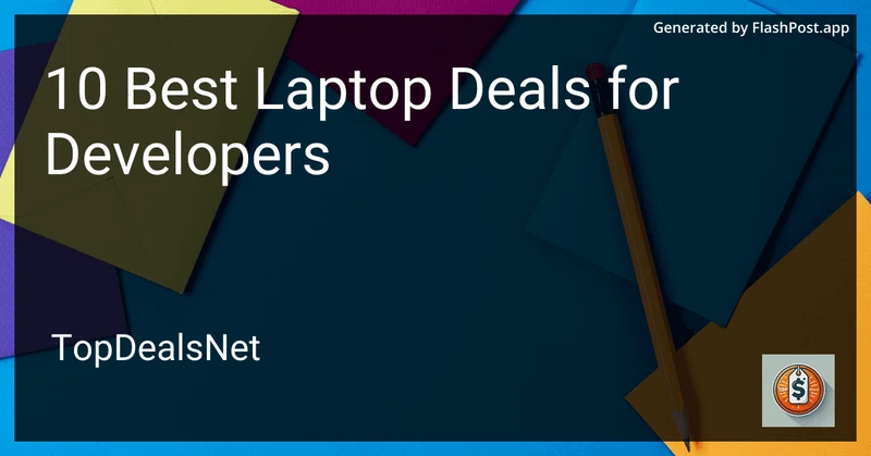 10 Best Laptop Deals for Developers in 2026 preview