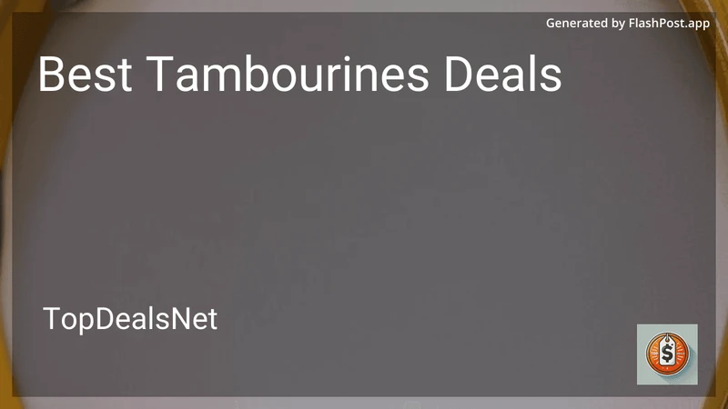 6 Best Tambourines Deals in 2026 preview