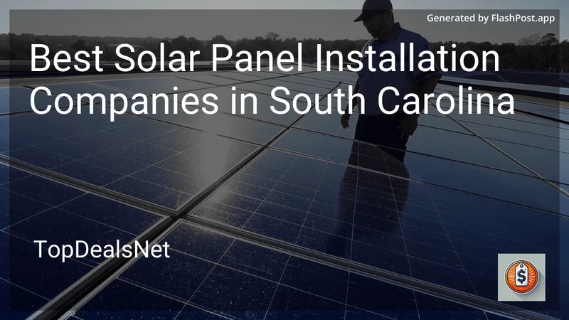 5 Best Solar Panel Installation Companies in South Carolina in 2026 preview