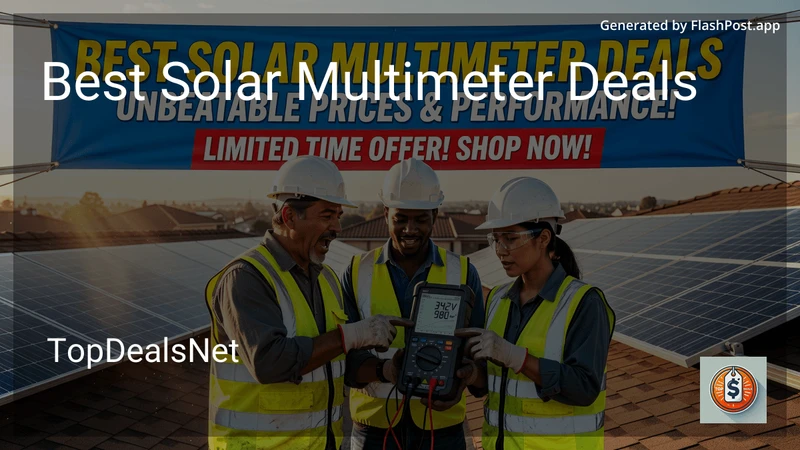 8 Best Solar Multimeter Deals in 2026 preview