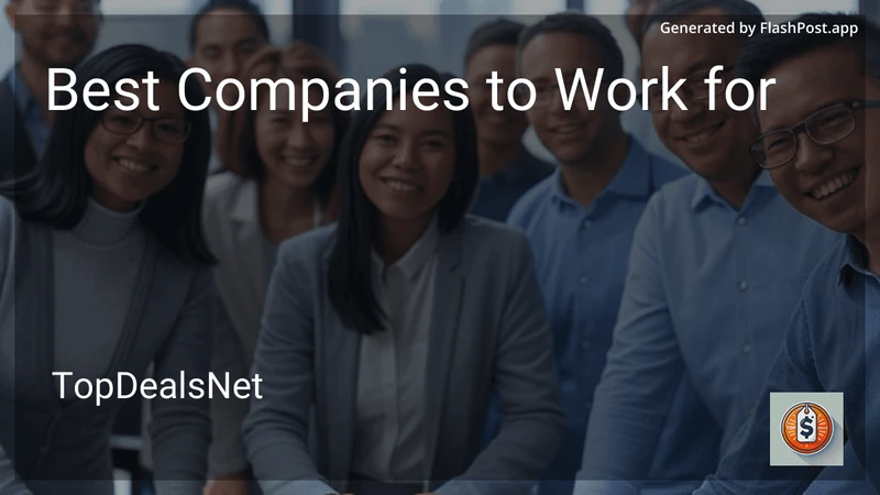 4 Best Companies to Work for in 2026 preview