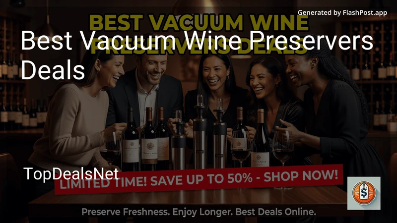6 Best Vacuum Wine Preservers Deals in 2026 preview