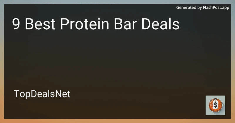 9 Best Protein Bar Deals in 2026 preview