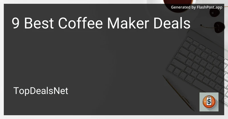 9 Best Coffee Maker Deals in 2026 preview