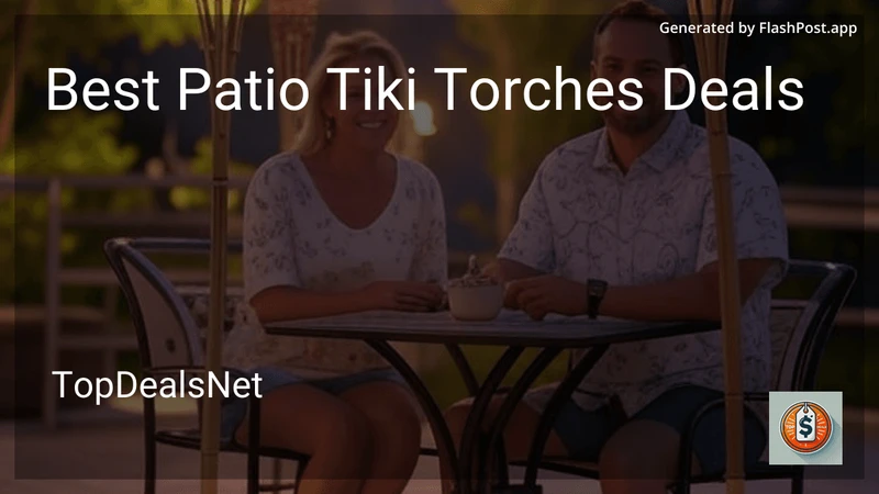 9 Best Patio Tiki Torches Deals in 2026 preview
