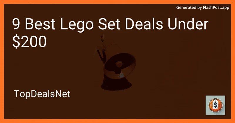 8 Best Lego Set Deals Under $200 in 2026 preview