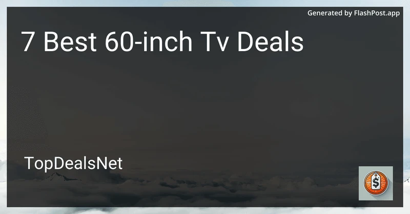 6 Best 60-inch TV Deals in 2026 preview