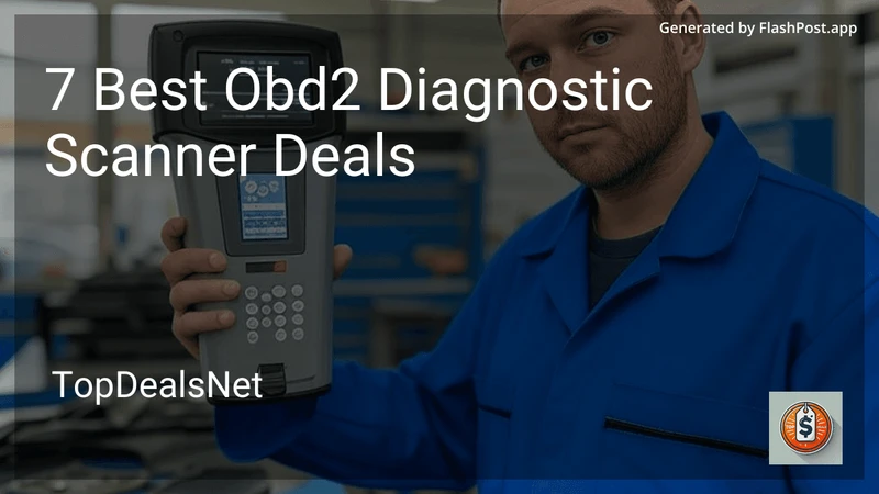 7 Best OBD2 Diagnostic Scanner Deals in 2026 preview