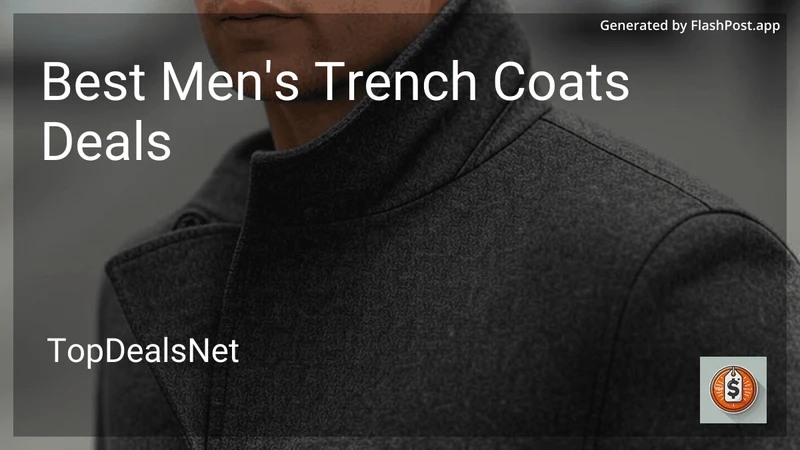 6 Best Men's Trench Coats Deals in 2026 preview