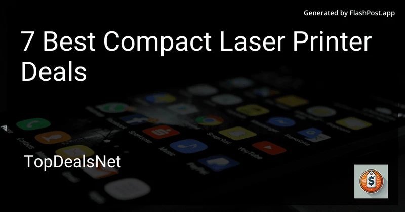 5 Best Compact Laser Printer Deals in 2026 preview