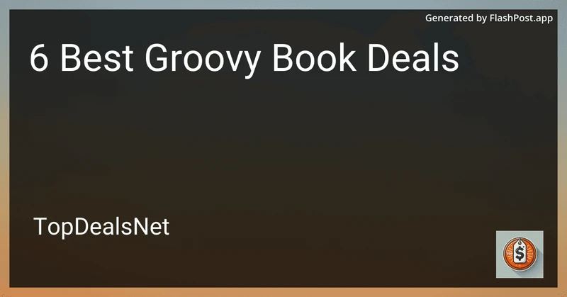 5 Best Groovy Book Deals in 2026 preview