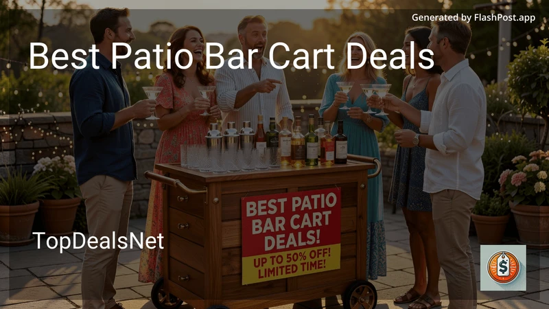10 Best Patio Bar Cart Deals in 2026 preview