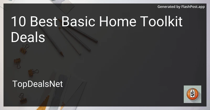 10 Best Basic Home Toolkit Deals in 2026 preview