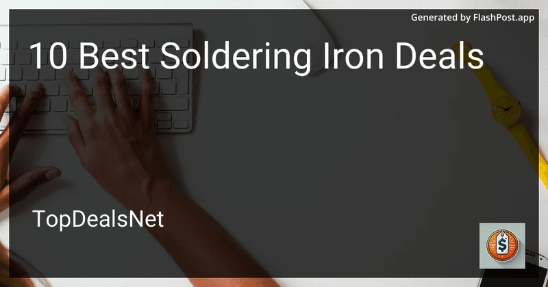 10 Best Soldering Iron Deals in 2026 preview