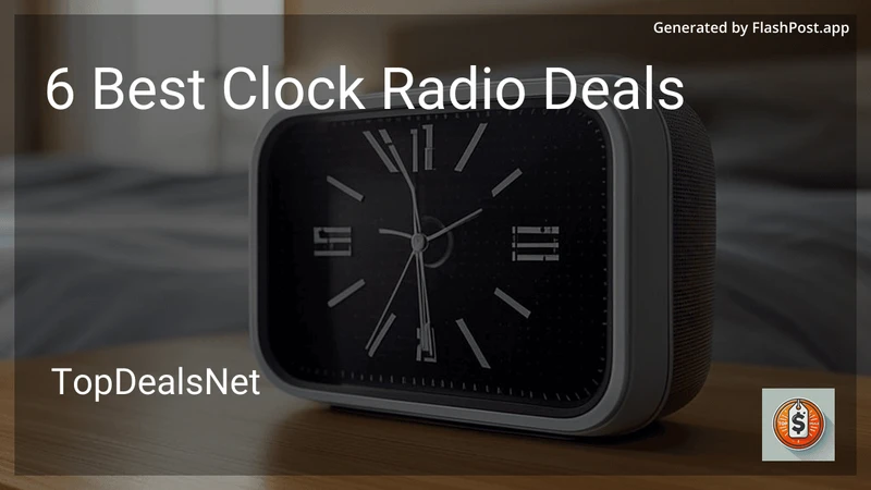 6 Best Clock Radio Deals in 2026 preview